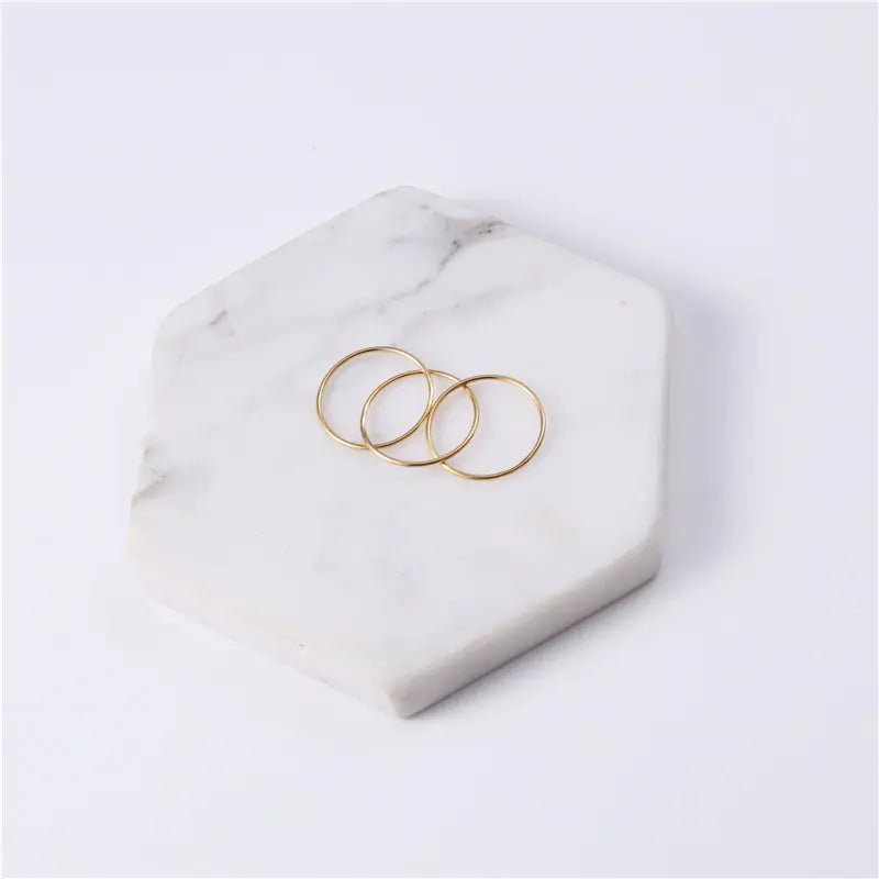 Minimalist Multi-Ring Women's Fashion Statement Ring